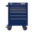 Roller Cabinet,Blue,7-Drwr,