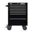 Roller Cabinet,Black,8-Drwr,