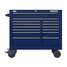 Roller Cabinet,Blue,14-Drwr,