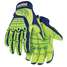 Mechanics Gloves,M/8,9-1/2",Pr