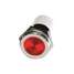 Flat Indicator Light,Red,24VDC