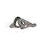 Floor Mount Anchor,Silver,SS,