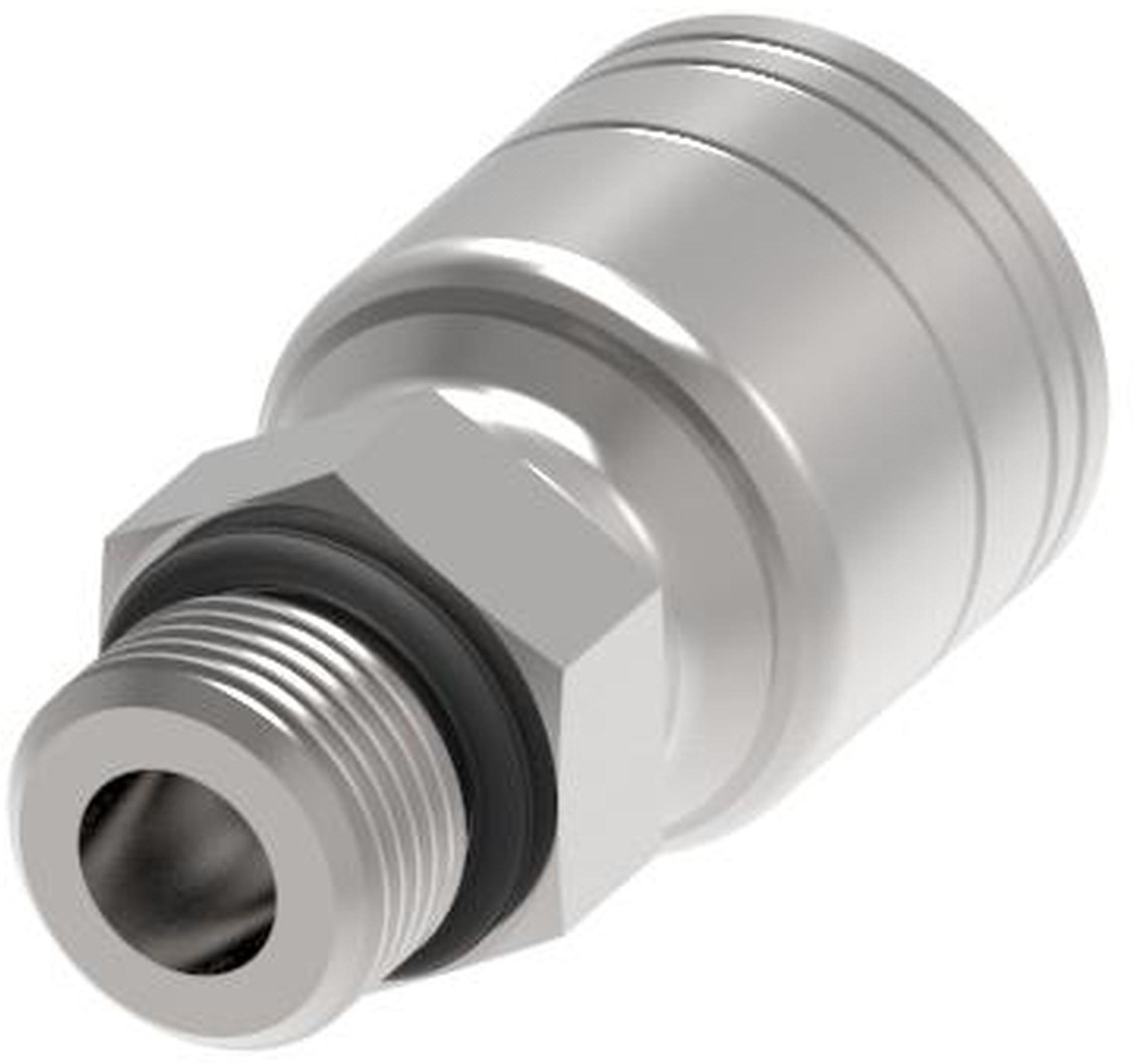 292873-7 Eaton Weatherhead Crimp Fitting, Male, Rigid, Straight Thread ...