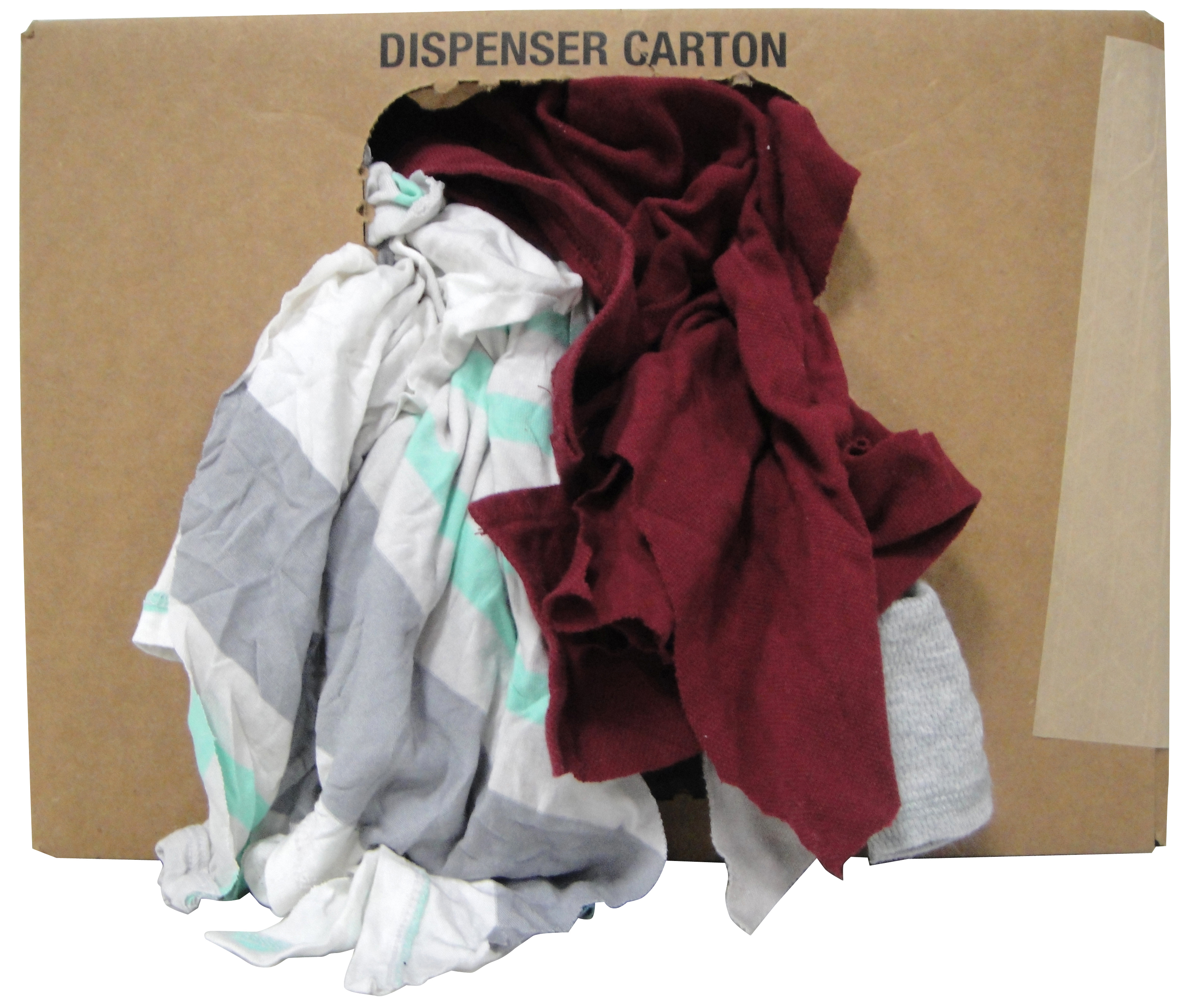 7971 Imperial® Multi-Colored Recycled Rags, Polo, 1 Pk of 75, 10 lb ...