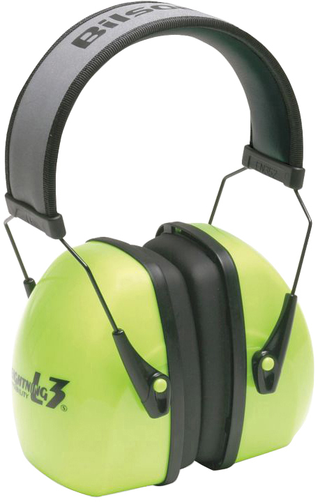 88178 Over-the-Head Ear Muffs, 30 dB, Green