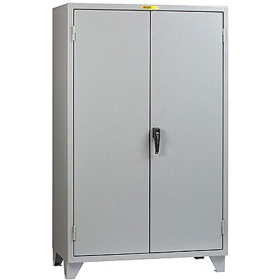 926186 4 Heavy Duty Storage Cabinet Gray 78 H X 48 W X 30 1 4