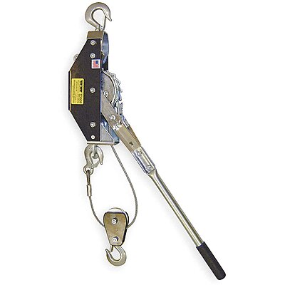 912629-7 Ratchet Puller, 1250/2500 lb. Lifting Capacity, 20/10 ft ...