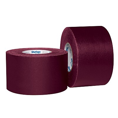 burgundy tape