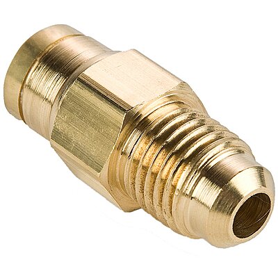 connect push fitting dot male air brass brake approved connector